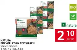 Transgourmet Natura bio vollkorn teigwaren Angebot
