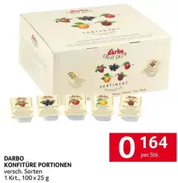 Transgourmet Darbo konfitüre portionen Angebot
