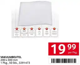 Transgourmet Vakuumbeutel Angebot