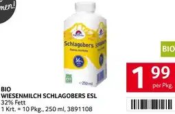 Transgourmet Bio wiesenmilch schlagobers esl Angebot