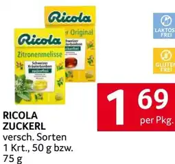 Transgourmet Ricola zuckerl Angebot