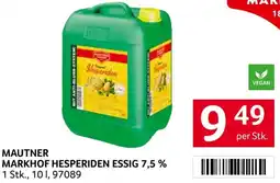 Transgourmet Mautner markhof hesperiden essig 7.5 % Angebot