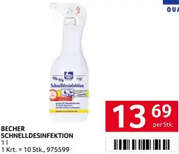 Transgourmet Becher schnelldesinfektion Angebot