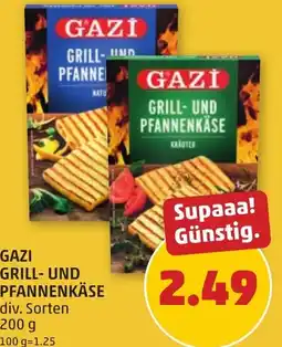 PENNY Gazi grill- und pfannenkäse Angebot