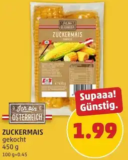 PENNY Zuckermais gekocht Angebot