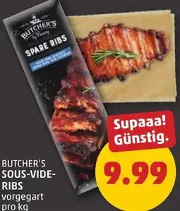PENNY Butcher's sous-vide- ribs Angebot