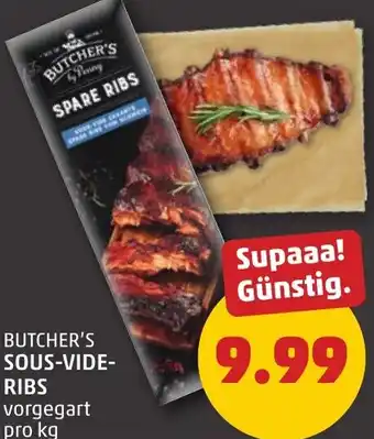 PENNY Butcher's sous-vide- ribs Angebot