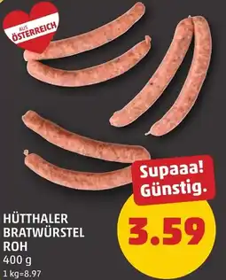 PENNY Hütthaler bratwürstel roh Angebot