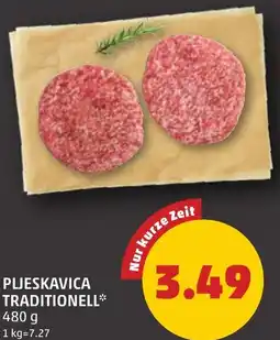 PENNY Pljeskavica traditionell Angebot
