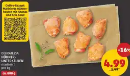 PENNY Delikatessa hühner- unterkeulen Angebot