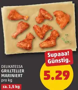 PENNY Delikatessa grillteller mariniert Angebot