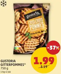 PENNY Gustoria gitterpommes Angebot