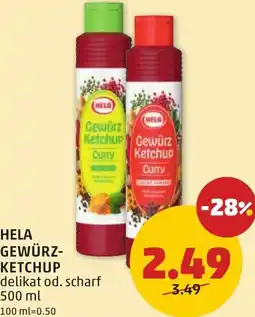 PENNY Hela gewürz- ketchup delikat od. scharf Angebot