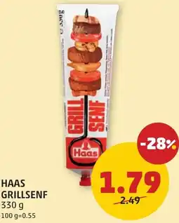 PENNY Haas grillsenf Angebot