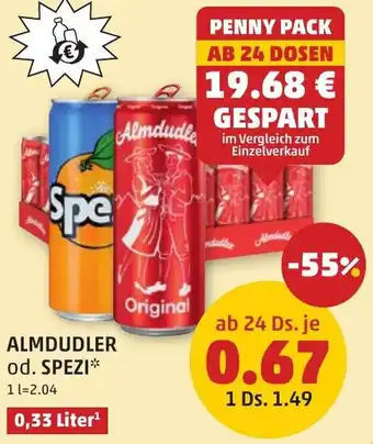 Almdudler od. spezi