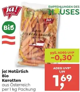 ADEG ja! Natürlich Bio Karotten Angebot