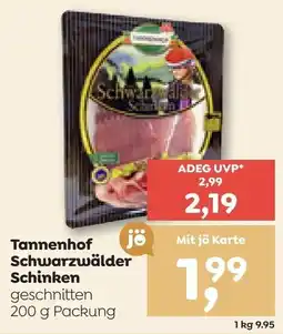 ADEG Tannenhof Schwarzwälder Schinken Angebot