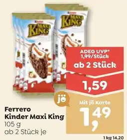 ADEG Ferrero Kinder Maxi King Angebot