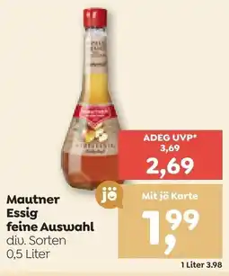 ADEG Mautner Essig feine Auswahl Angebot