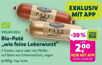 Bio-Paté ,,wie feine Leberwurst"