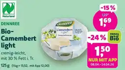 Denn's Biomarkt Bio-Camembert light Angebot