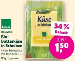 Denn's Biomarkt Dennree Bio-Butterkäse in Scheiben Angebot