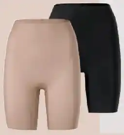 Tchibo Eduscho Magic-Cut-Radler-Shorts light shaping, beige/schwarz Angebot