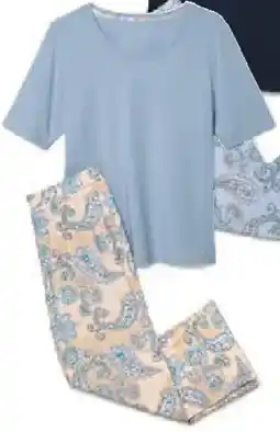 Tchibo Eduscho 7/8-Pyjama-Set, hellblau Angebot