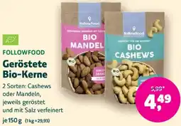 Denn's Biomarkt Followfood geröstete bio-kerne Angebot