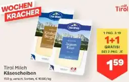 MPreis Tirol Milch Käsescheiben Angebot