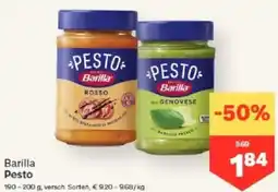 MPreis Barilla Pesto Angebot