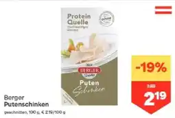 MPreis Berger Putenschinken Angebot