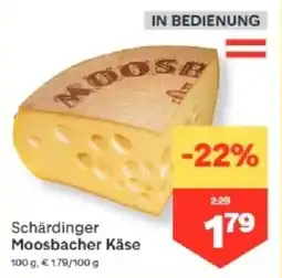MPreis Schärdinger Moosbacher Käse Angebot