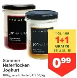 MPreis Sommer Haferflocken Joghurt Angebot