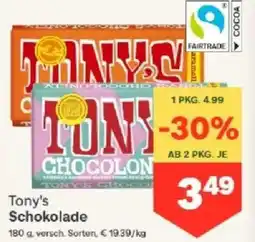 MPreis Tony's Schokolade Angebot