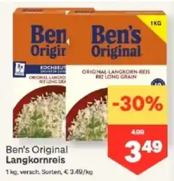 MPreis Ben's Original Langkornreis Angebot