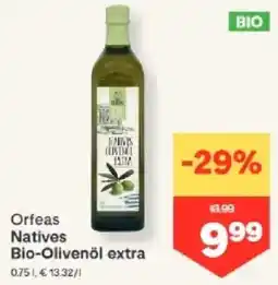 MPreis Orfeas Natives Bio-Olivenöl extra Angebot