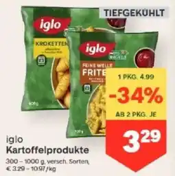 MPreis Iglo kartoffelprodukte Angebot