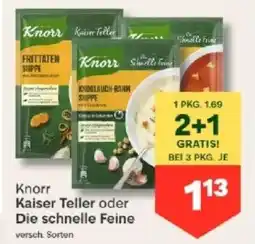 MPreis Knorr Kaiser Teller oder Die schnelle Feine Angebot