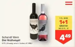 MPreis Schandl Wein Der Krahvogel Angebot