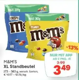 MPreis M&M'S XL Standbeutel Angebot