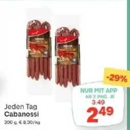 MPreis Jeden Tag Cabanossi Angebot