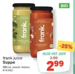 MPreis Frank juice suppe Angebot