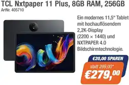 e-tec TCL Nxtpaper 11 Plus, 8GB RAM, 256GB Angebot