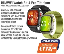 e-tec HUAWEI Watch Fit 4 Pro Titanium Angebot