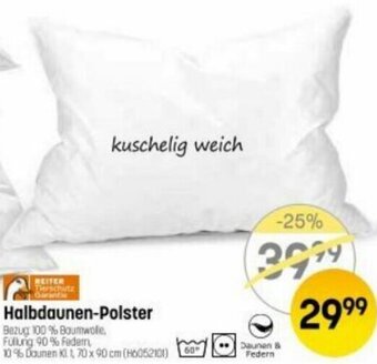 Reiter Halbdaunen-Polster Angebot