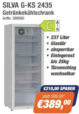 e-tec Silva g-ks 2435 getränkekühlschrank Angebot
