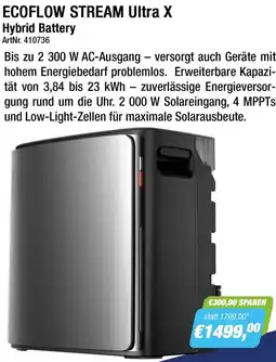 e-tec Ecoflow stream ultra x hybrid battery Angebot