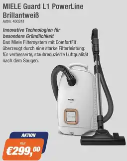 e-tec MIELE Guard L1 PowerLine Brillantweiß Angebot