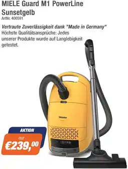 e-tec MIELE Guard M1 PowerLine Sunsetgelb Angebot